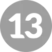 Senderlogo von 13.tv