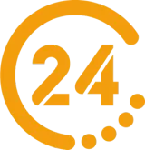 Senderlogo von 24 TV