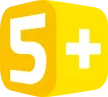 5+ channel logo