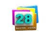 Canal 28 Master Vision del Norte kanal logosu