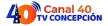 Canal 40 TV Concepcion kanal logosu