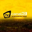 Canal 43 Sudamericana kanal logosu