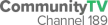 CommunityTV Channel 189 kanal logosu
