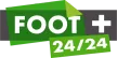 Foot+ 24/24 kanal logosu