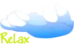 KS TV | Above the clouds. Relax channel logo