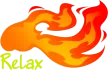 KS TV | Fire. Relax channel logo