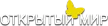 Otkritiy mir kanal logosu