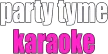 Party Tyme Karaoke kanal logosu