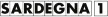Sardegna 1 kanal logosu