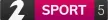 Stod 2 Sport 5 channel logo