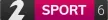 Stod 2 Sport 6 channel logo